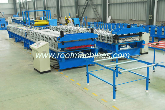 color roof tiles making machines