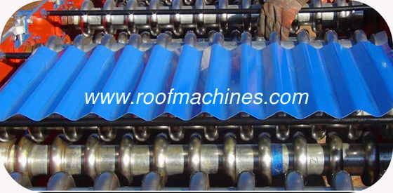hydraulic roof tile press machine