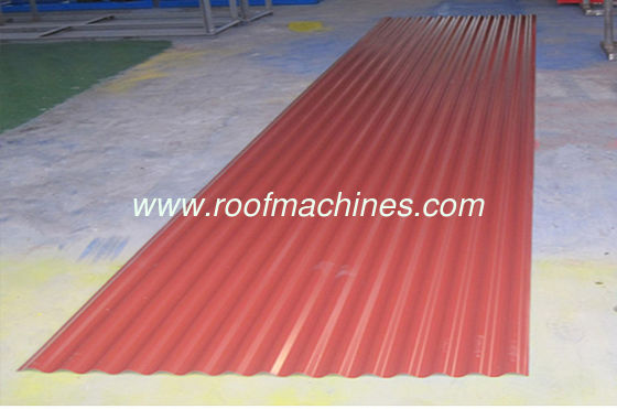 step roof tile roll forming machine