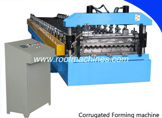 corrugated roofing sliding machine