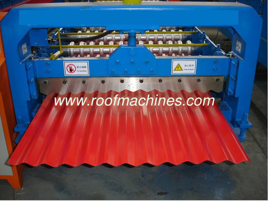 corrugated&ibr roofing machine