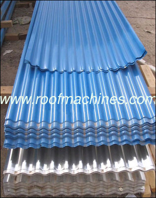 corrugated&ibr roofing machine