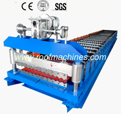 corrugated boards roof machine