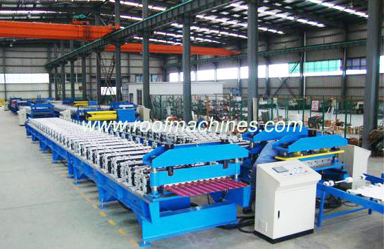corrugated metal roof rolling machine