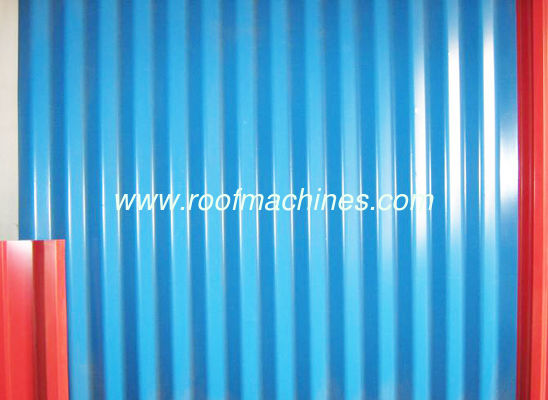 corrugated steel roofing sheets machine