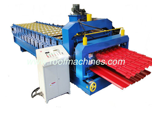 double layer roof panel rolling machine