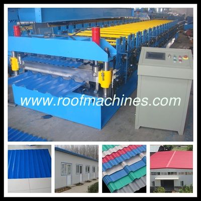 double layer roof sheet profile machine
