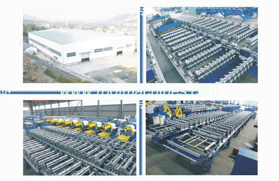 double color roof tile machine