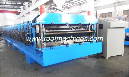 roof double layer making machine