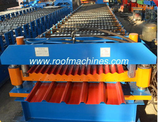 double layer color steel roof machine