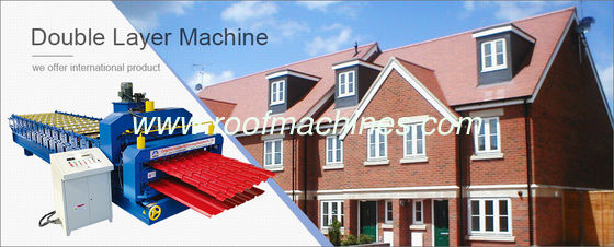 double roofing sheets forming machine