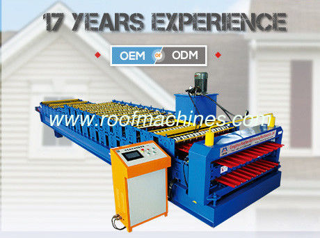 double roll forming roofing machine