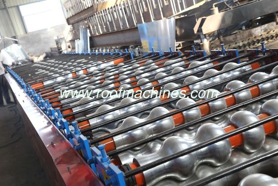double roof panels roll forming machine