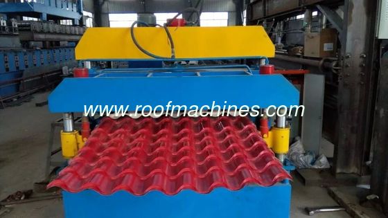 roof rolling machine of double layer