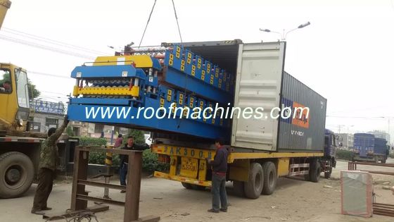 double layer galvanize roofing machine