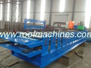 double layer galvanize roofing machine