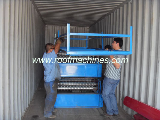 double layer galvanize roofing machine