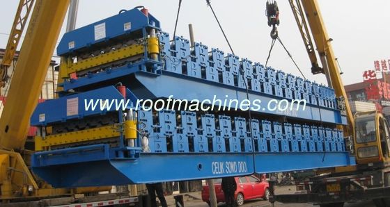 roof plate double layer forming machine