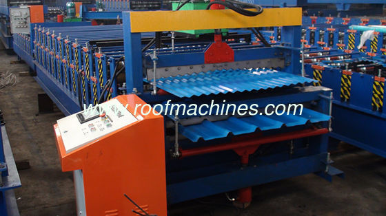 double layer machine for roofing