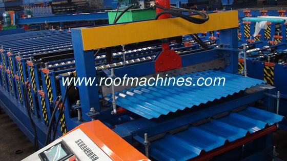 roofing sheet double layer tile machine