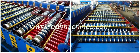 roofing sheet double layer tile machine