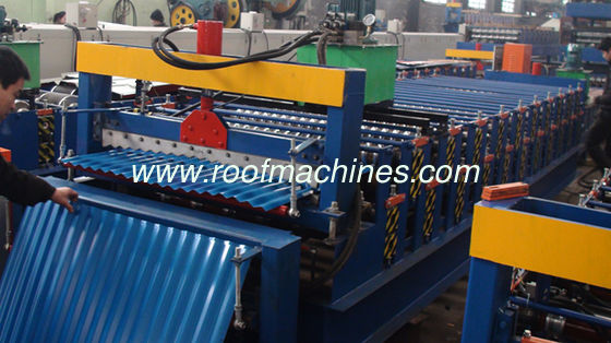 roofing double layer rolling machine