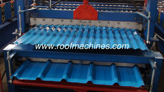 double roof tiles roll forming machine