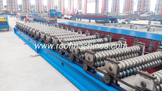 double roof tiles roll forming machine