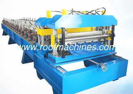 glazed tile roof roll making machine