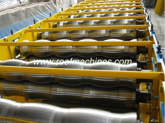 glazed tile roof roll making machine
