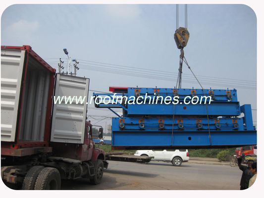 glazed panel machine for roofing