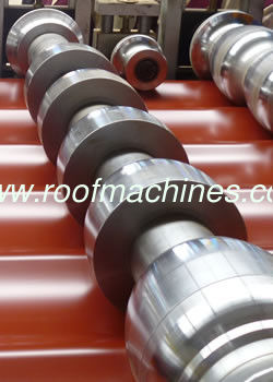 glazed panel machine for roofing