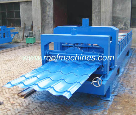 tile glazed roof machine