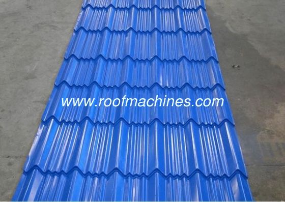 tile glazed roof machine
