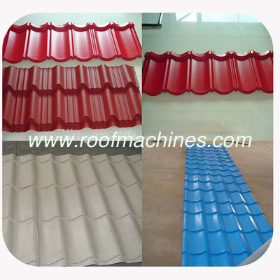 tile glazed roof machine