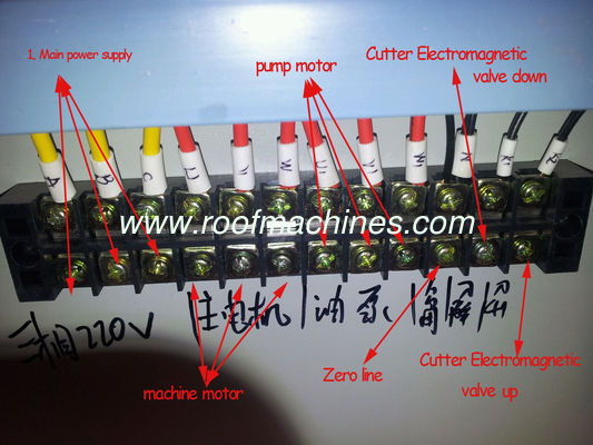 tile glazed roof machine