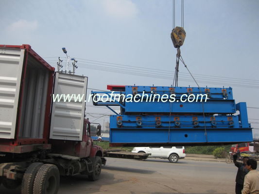 glazed roofing tile forming machinery